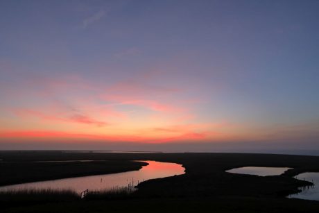 blaue Stunde auf der Hallig