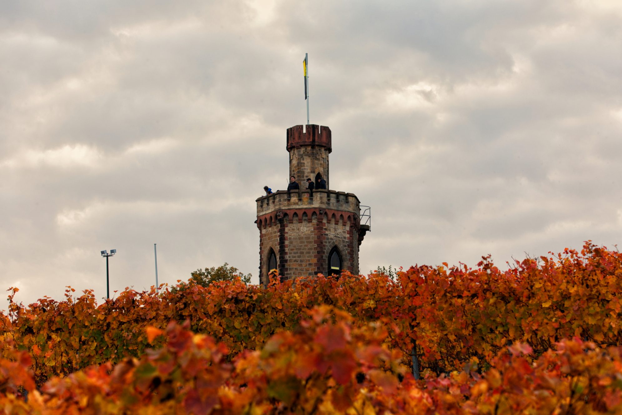 Spätnachmittag am Flaggenturm Manfred Riedel