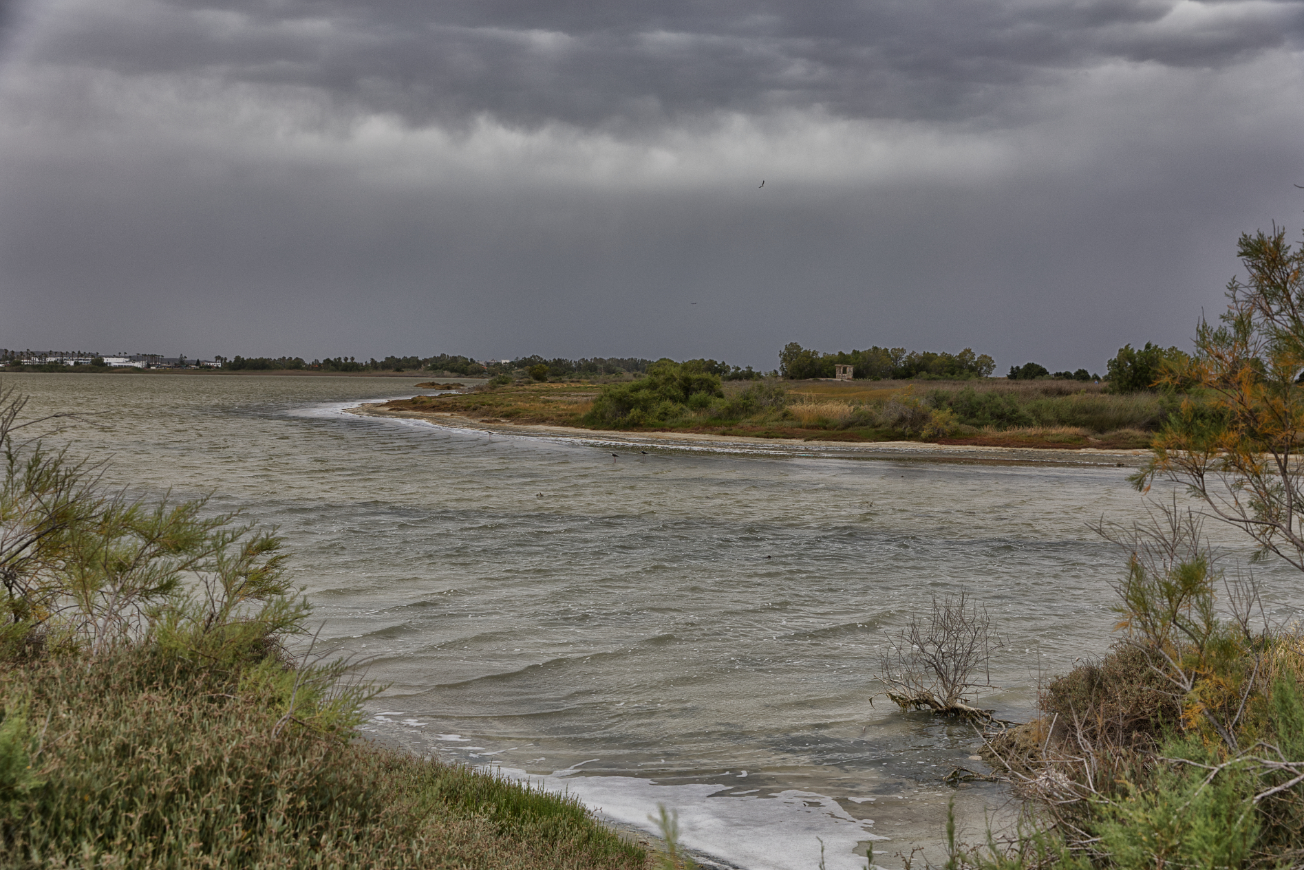 Am Salzsee bei Tigaki