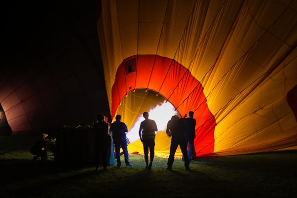 Ballonglühen Flugplatzfest Lachen-Speyerdorf 2025