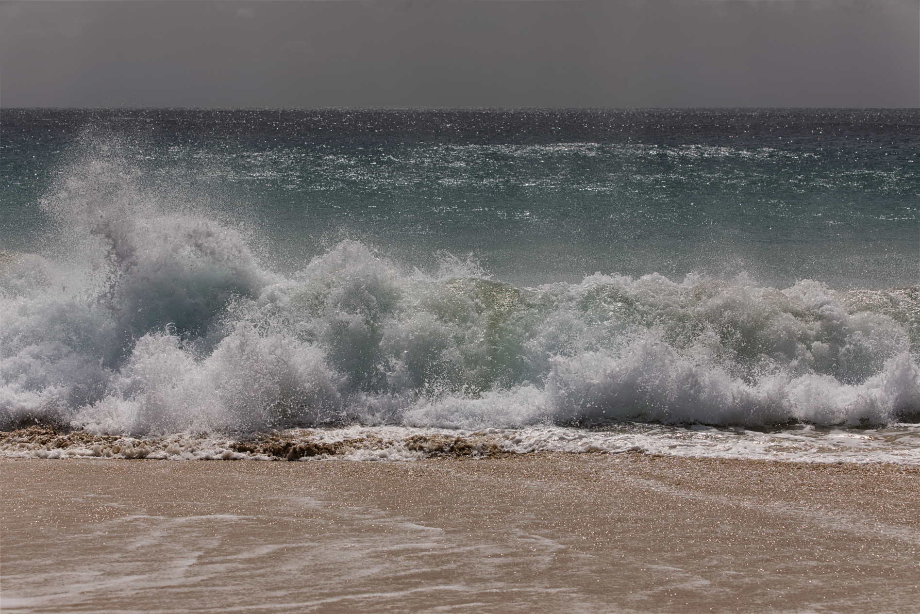 Wellen in Morro Jable