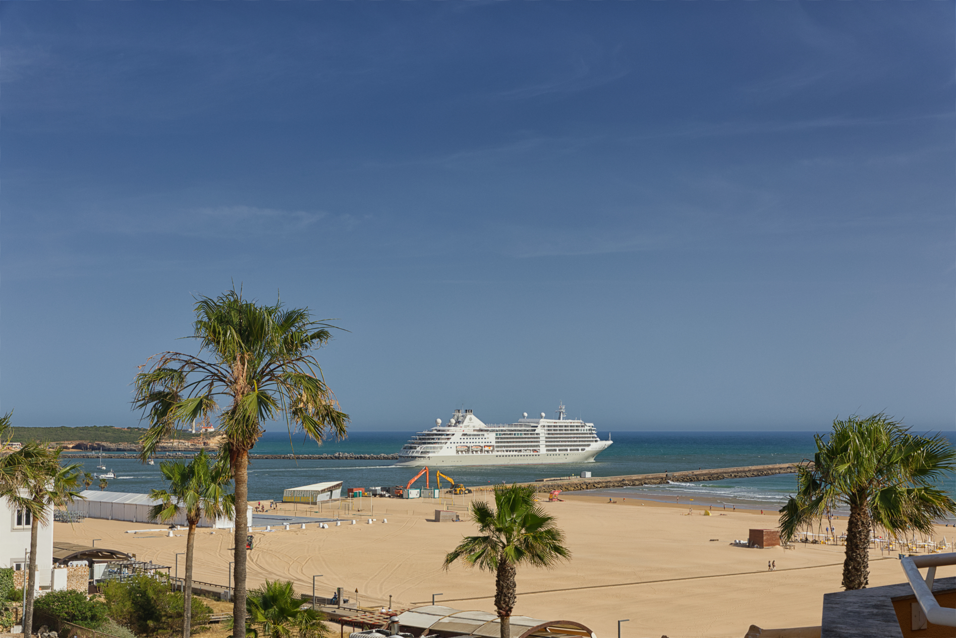 Hafeneinfahrt Portimao